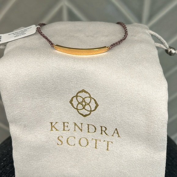 NWT Kendra Scott Mattie Bar Cord Bracelet - Picture 1 of 12